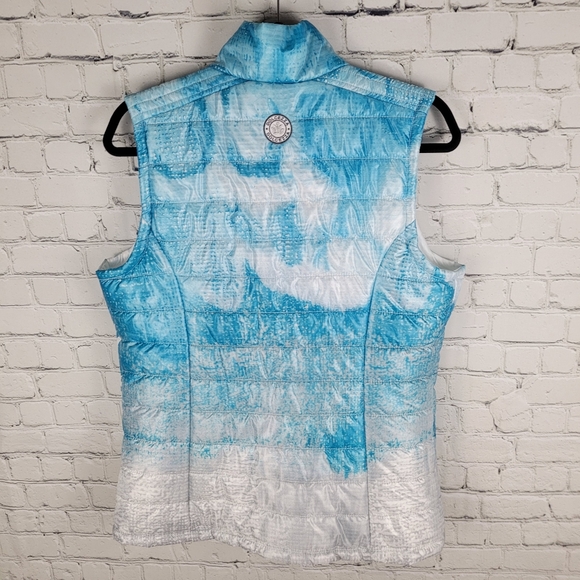 DOLCEZZA | floral design puffer vest gilet - Picture 4 of 8